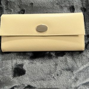 Pottery Barn McKenna jewelry roll, Ivory. New w/box